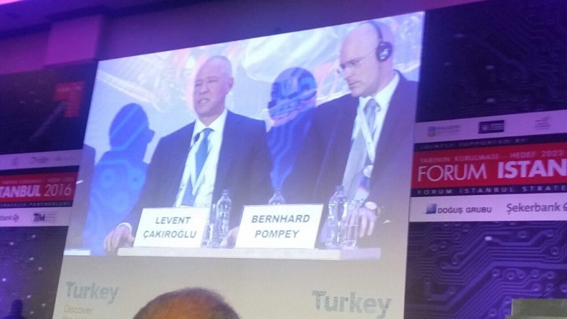 <p>2016 during a panel at Istanbul Forum, Turkey.</p>